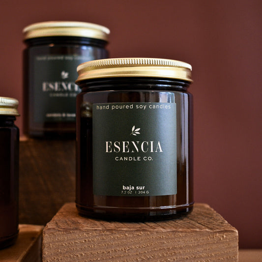 baja sur soy candle