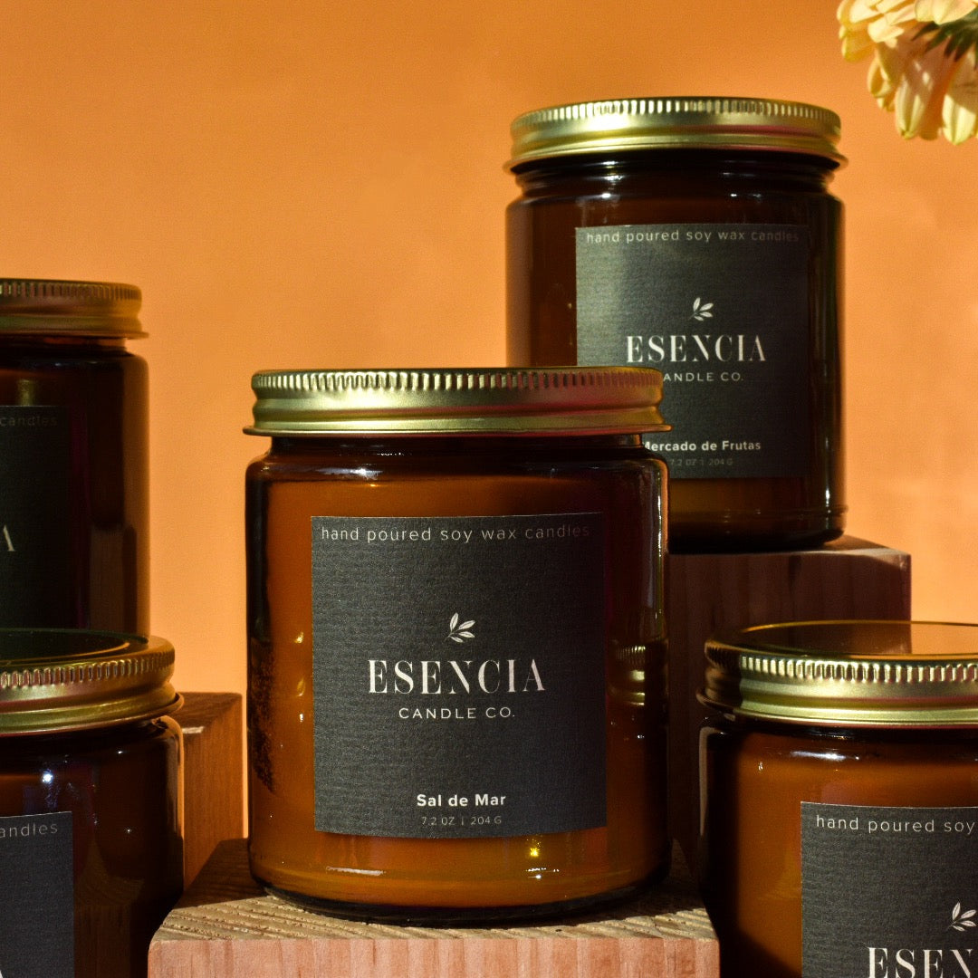 Sal de Mar Soy Candle- Sea Salt & Sandalwood